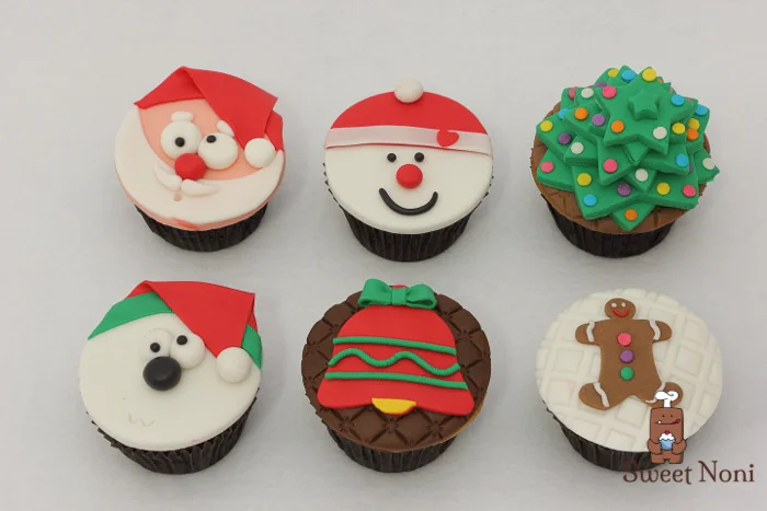 Christmas cupcake 2012