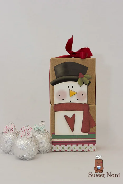 Snow Man Cakepop box