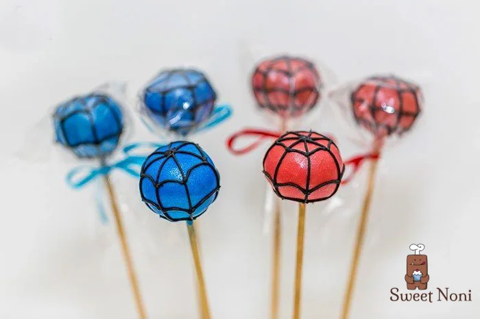Spider man Cakepop