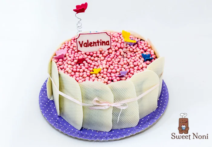 Butterfly cake for Valentina's birthday 