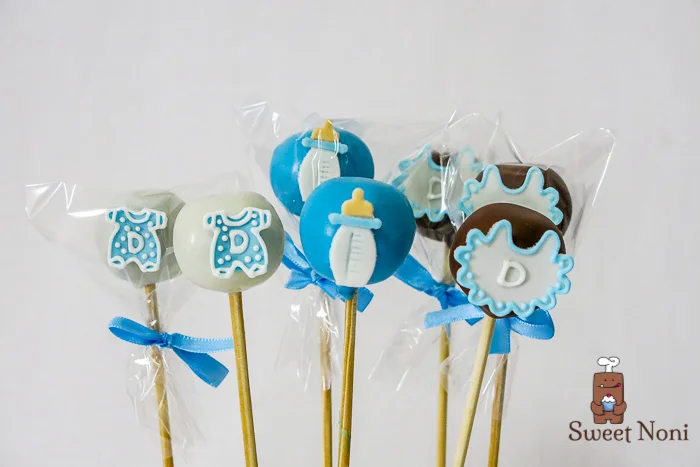 Baby shower cakepops, this was made fot Dudu's one.