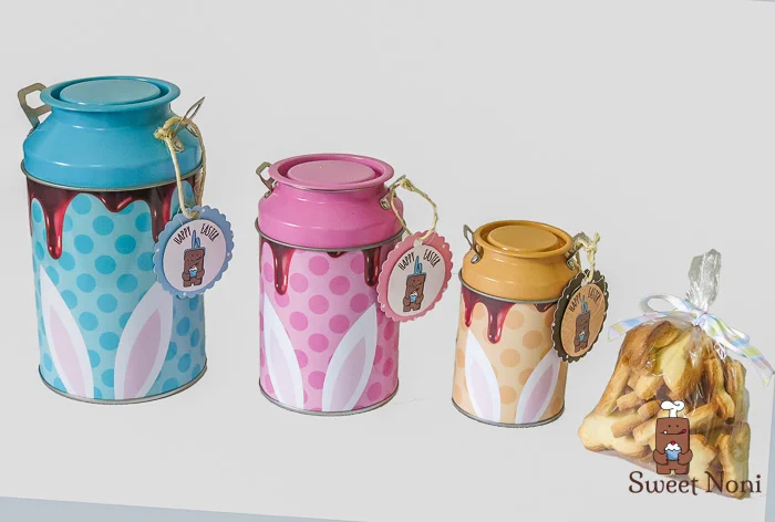 Biscuit in a can, so cute.