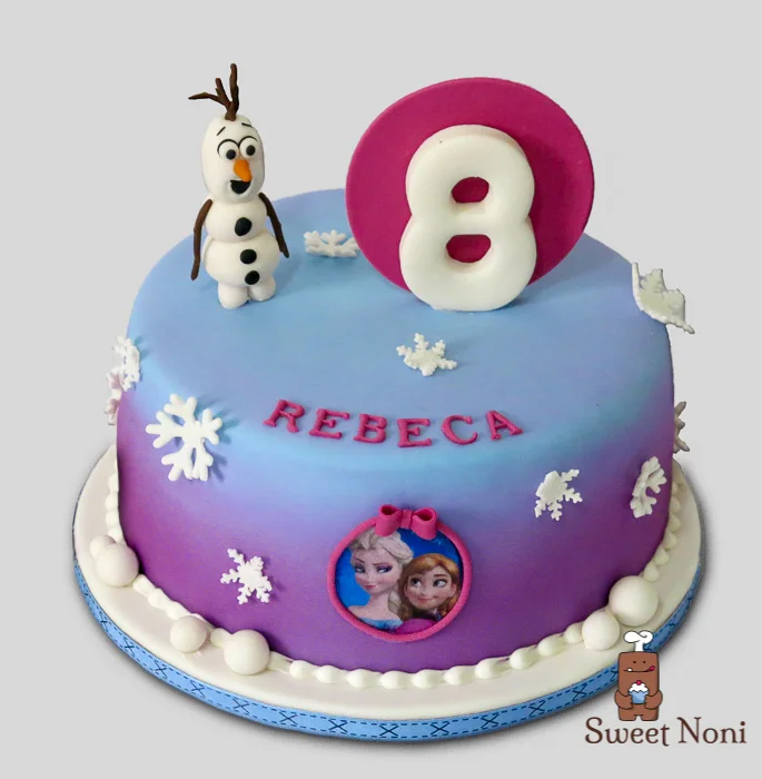One more frozen cake, kids just get mental for it 