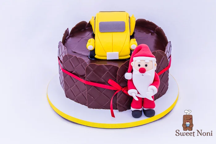 Fusca and Santa Claus cake