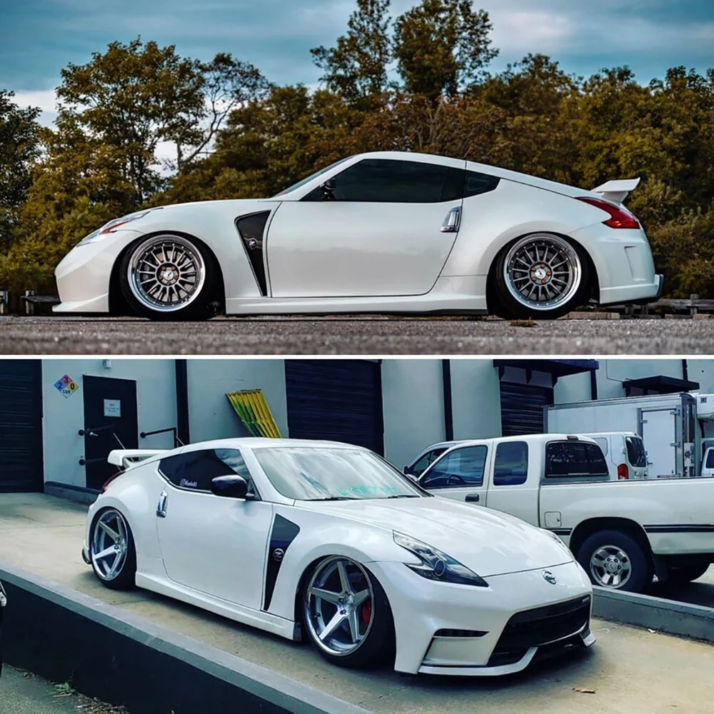 ホワイト】Fenders 09-20日産370Z RBSカーボンファイバー