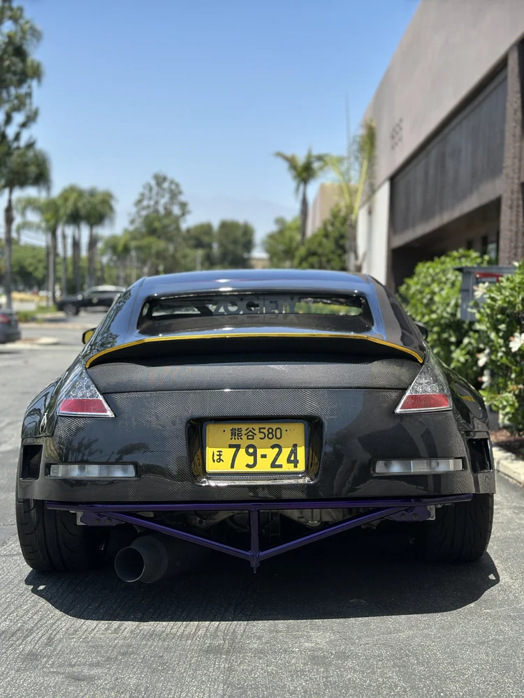 Nissan 350Z Avi Edition Vented Wide Rear Bumper — Fly1 Motorsports