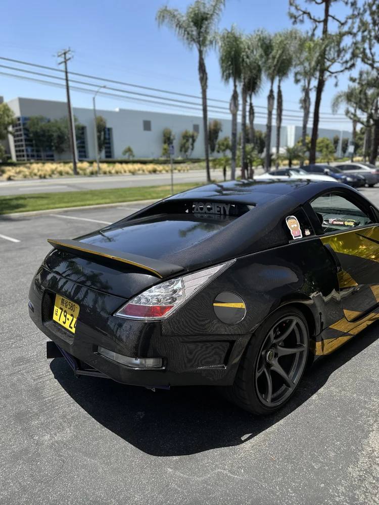 Nissan 350Z Avi Edition Vented Wide Rear Bumper — Fly1 Motorsports