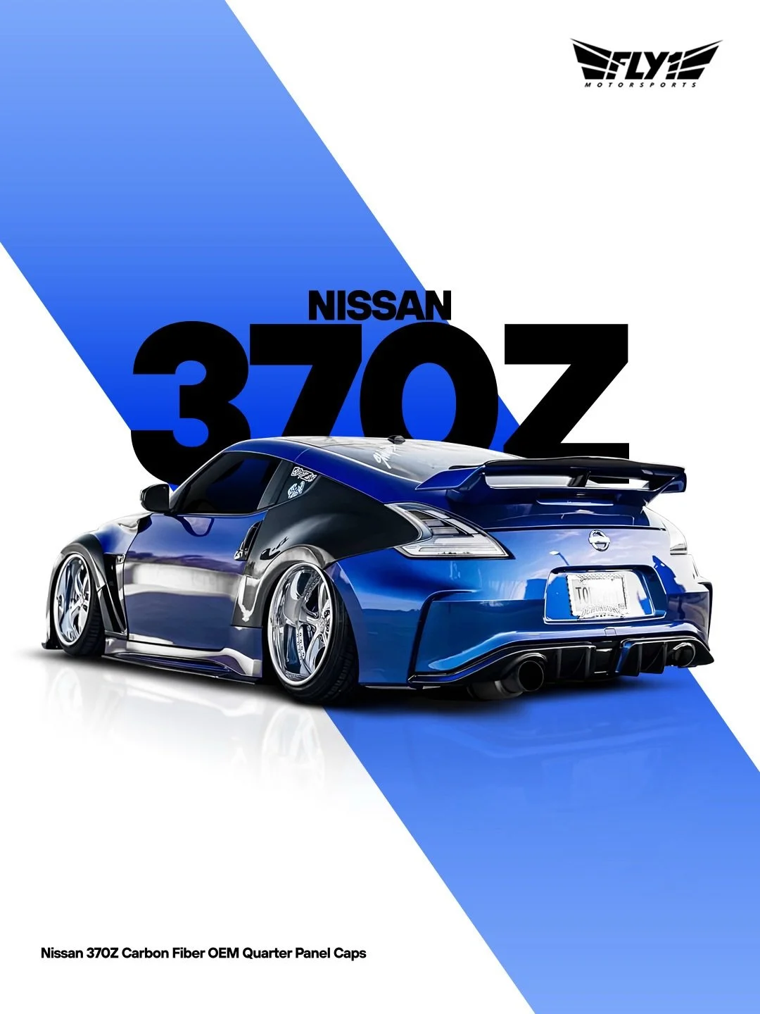 Nissan 370Z Carbon Fiber Rear Quarter Panel Caps. 

Link In Bio 🔗