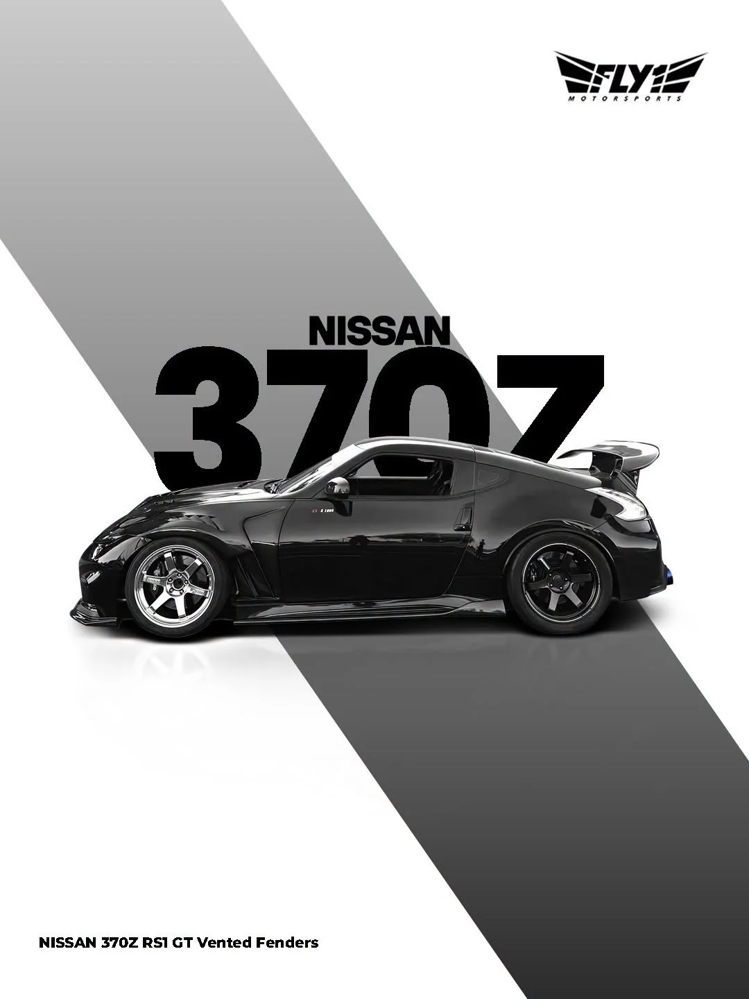 Nissan 370Z, elevated. 

Ingredients:
RS1 GT Fenders
Terminal GT Hood
NISMO Lip Kit
Carbon Roof
NISMO Diffuser
Street Fighter GT Wing

🚗: @luisanaya21