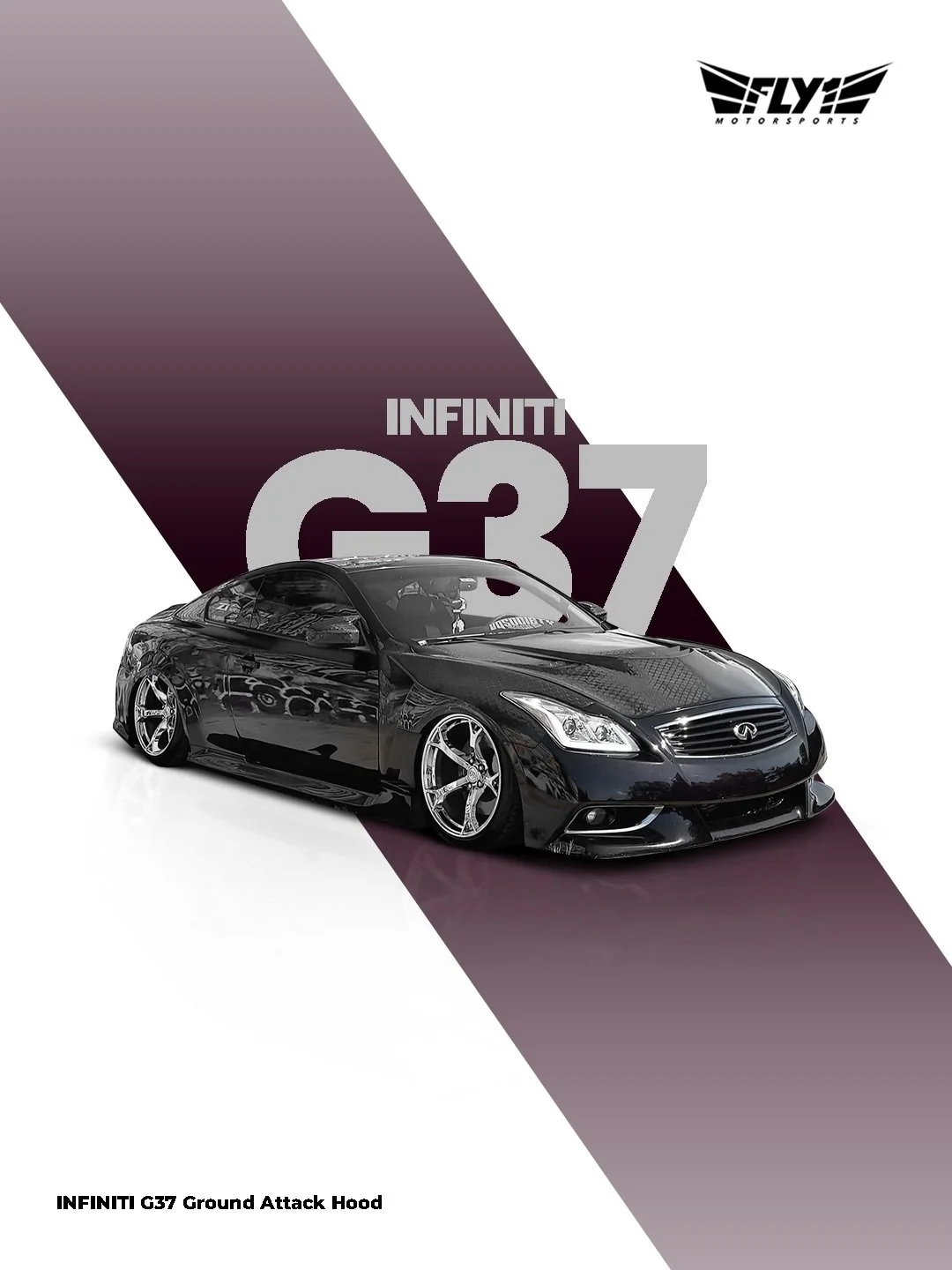 To Infiniti &amp; Beyond!

Explore Our Arsenal of G37 Coupe Parts:
RS3 Wide Fenders (+12mm)
Ground Attack Hood
AMS Style Hood
AMS Style Trunk
CSL Style Trunk
Carbon Roof Cap
TS Style Diffuser

🚗: @albertts.ipl