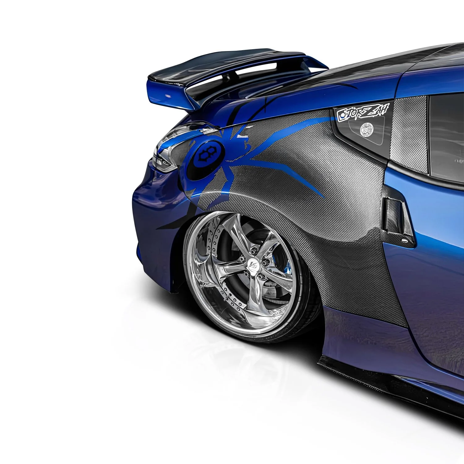 Nissan 370Z Carbon Fiber OEM Quarter Panel Caps 4.jpg