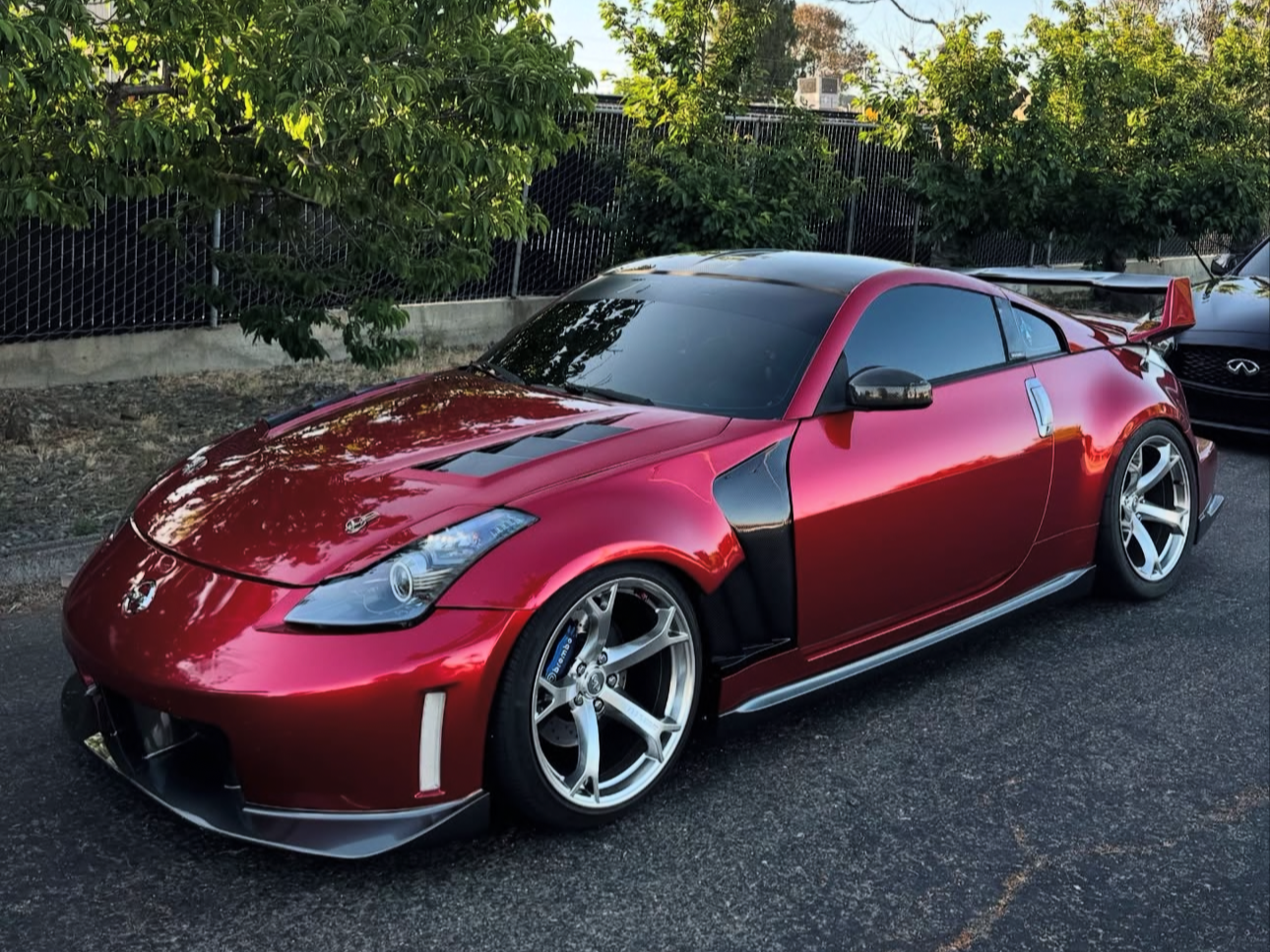 Zakustech Louvers 350Z — Fly1 Motorsports