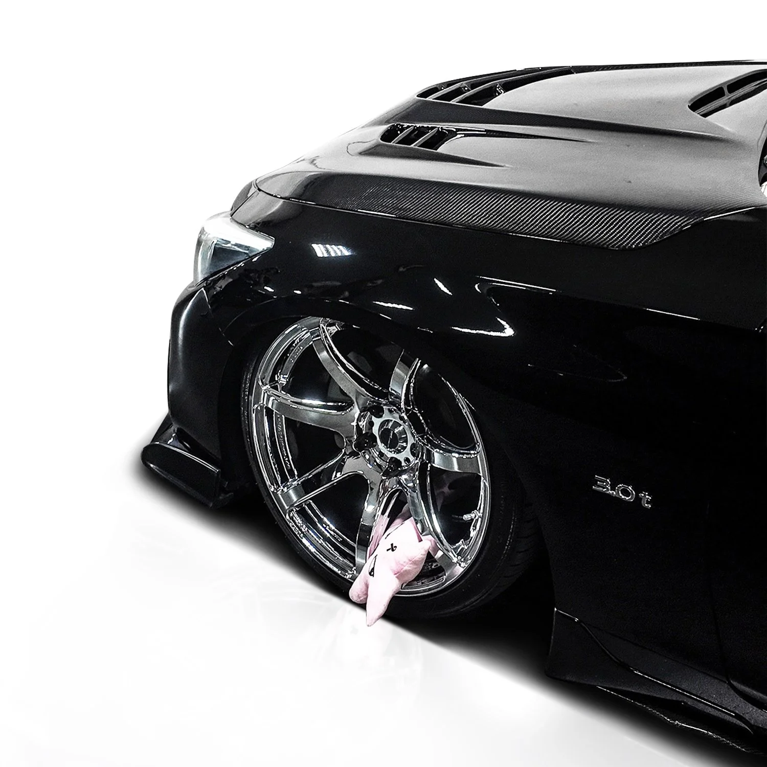 Infiniti Q50 Q-Attack Vented Hood 4.jpg