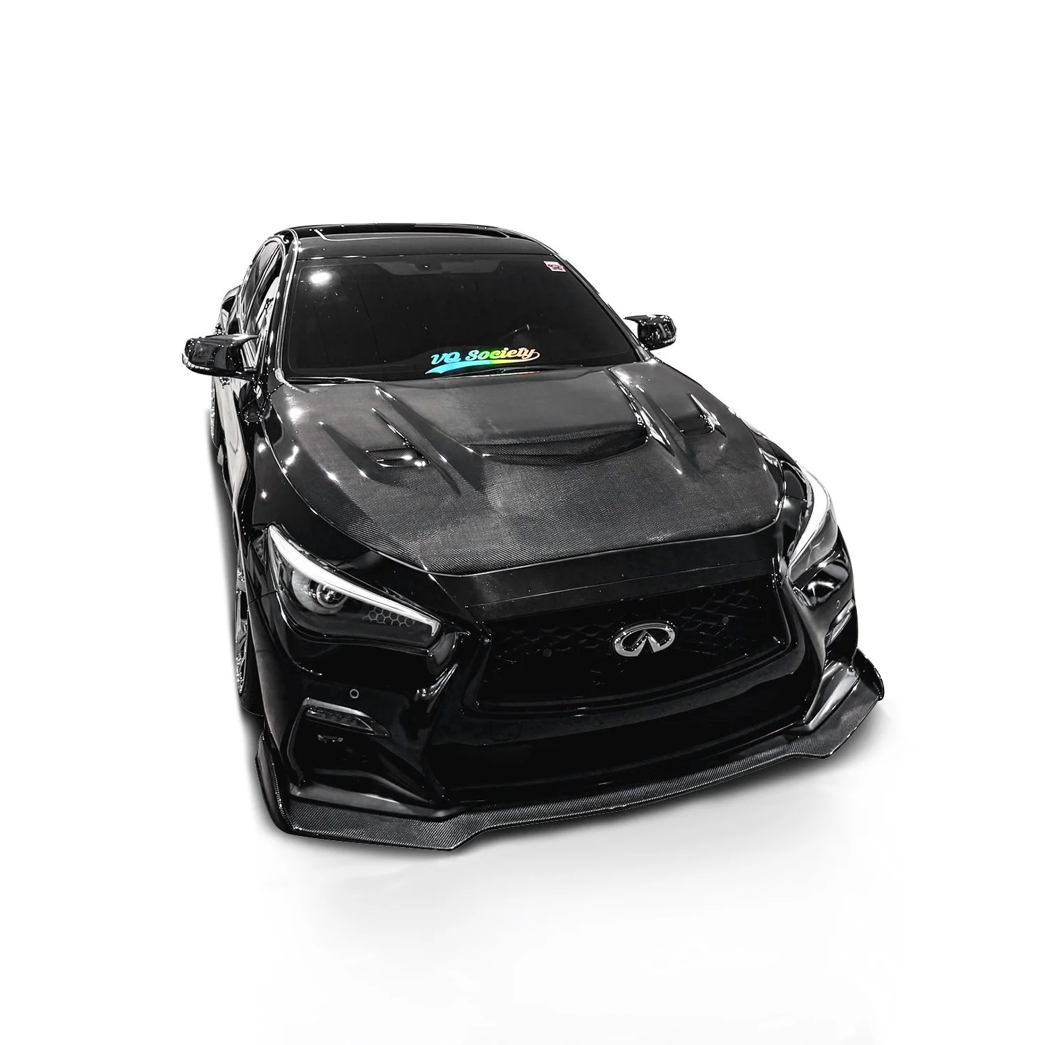 Infiniti Q50 Q-Attack Vented Hood 2.jpg