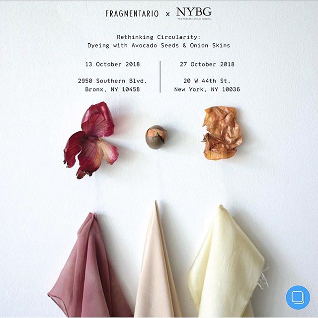 @fragmentario_ October events @nybg ... follow the true #hues trail 🍁