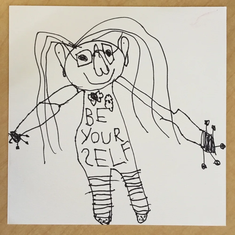 Self Portrait, Lysandra Age 5
