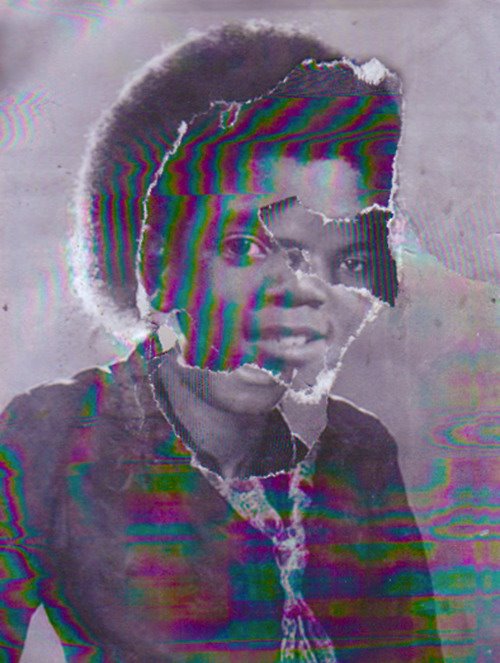 Idols 1, 2012 , Print, digitally manipulated collage