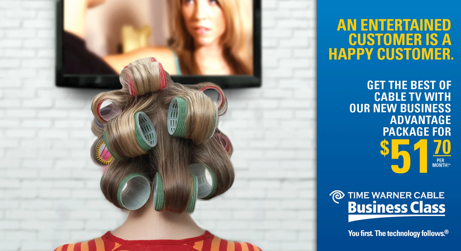 Time-Warner Business Class – Direct Mail Customer Campaign