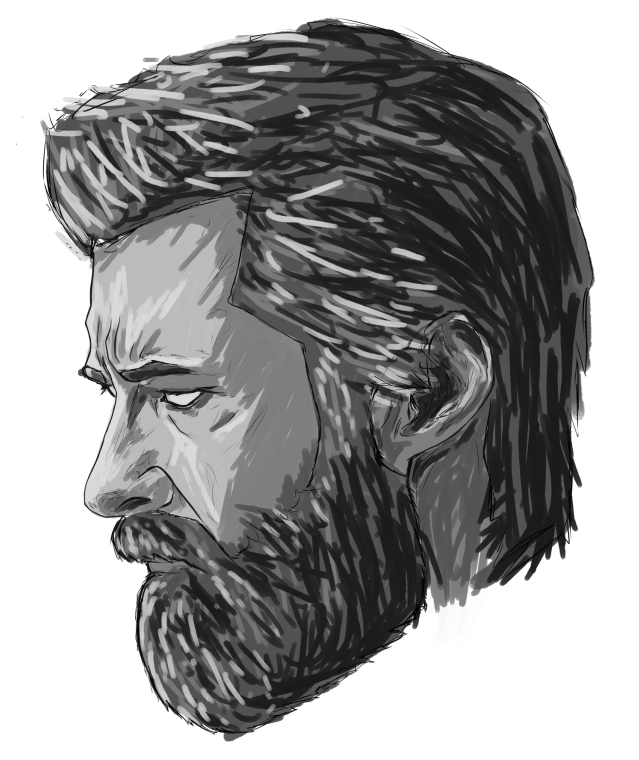 Draft One (Initial sketching and detailing)