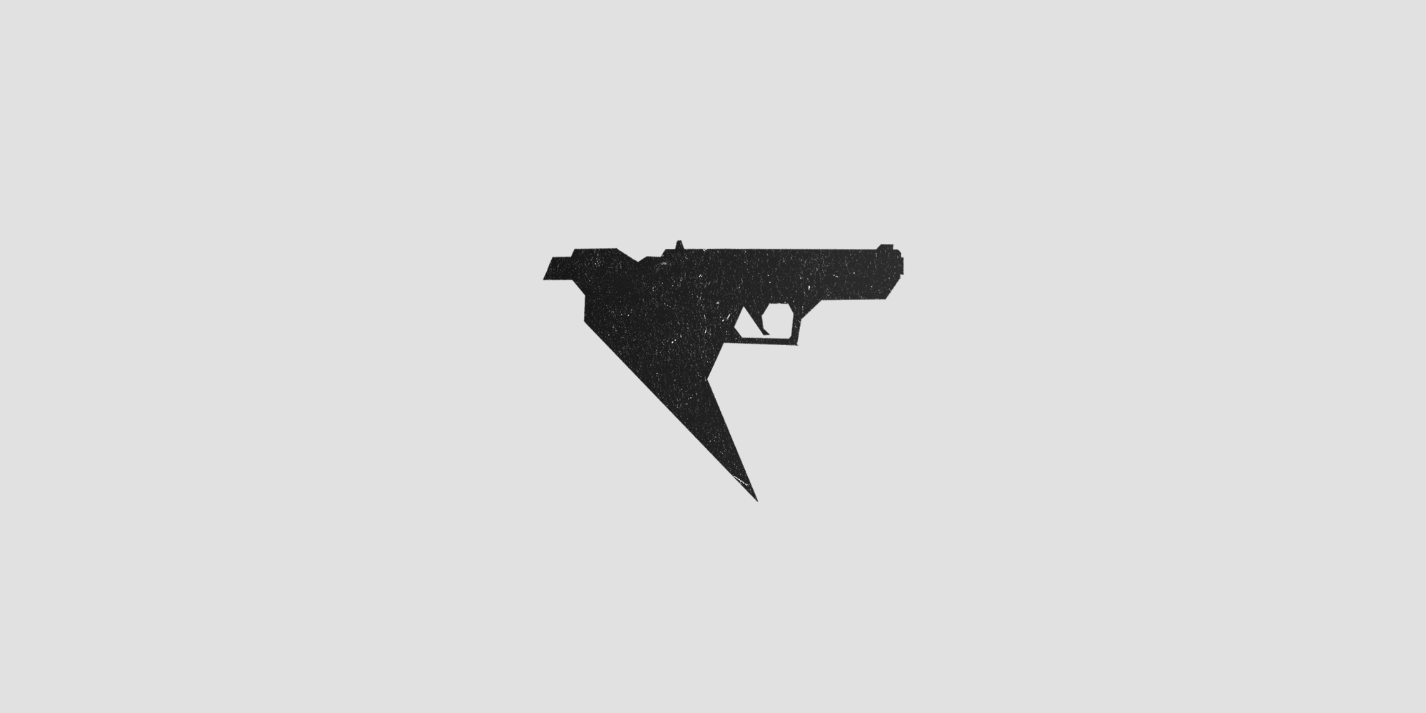 The outline of the gun that makes up the falcon's wings in the logo is a based off a pistol called the Baby Desert Eagle.