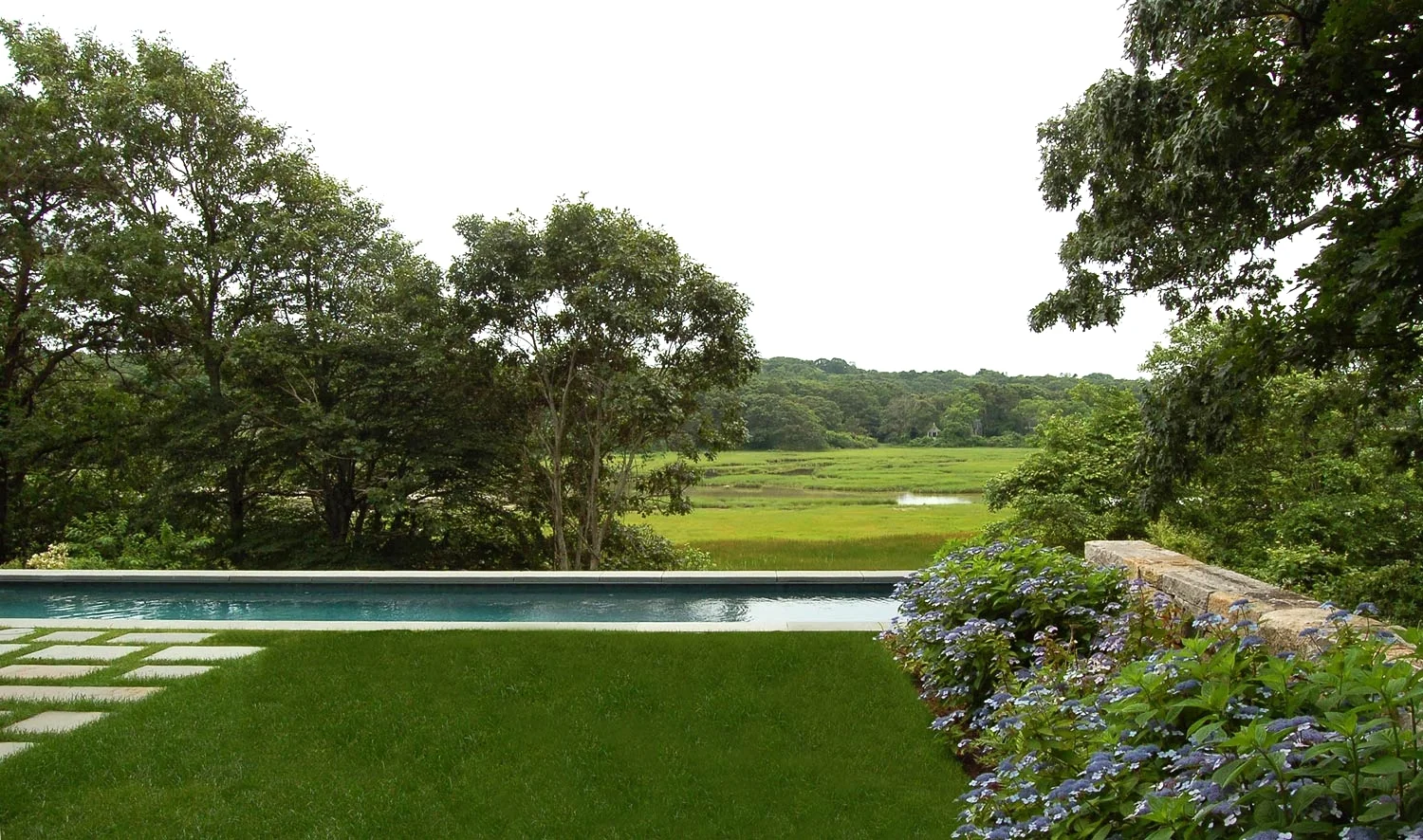 Landscape and Pool Design - West Falmouth, Massachusetts