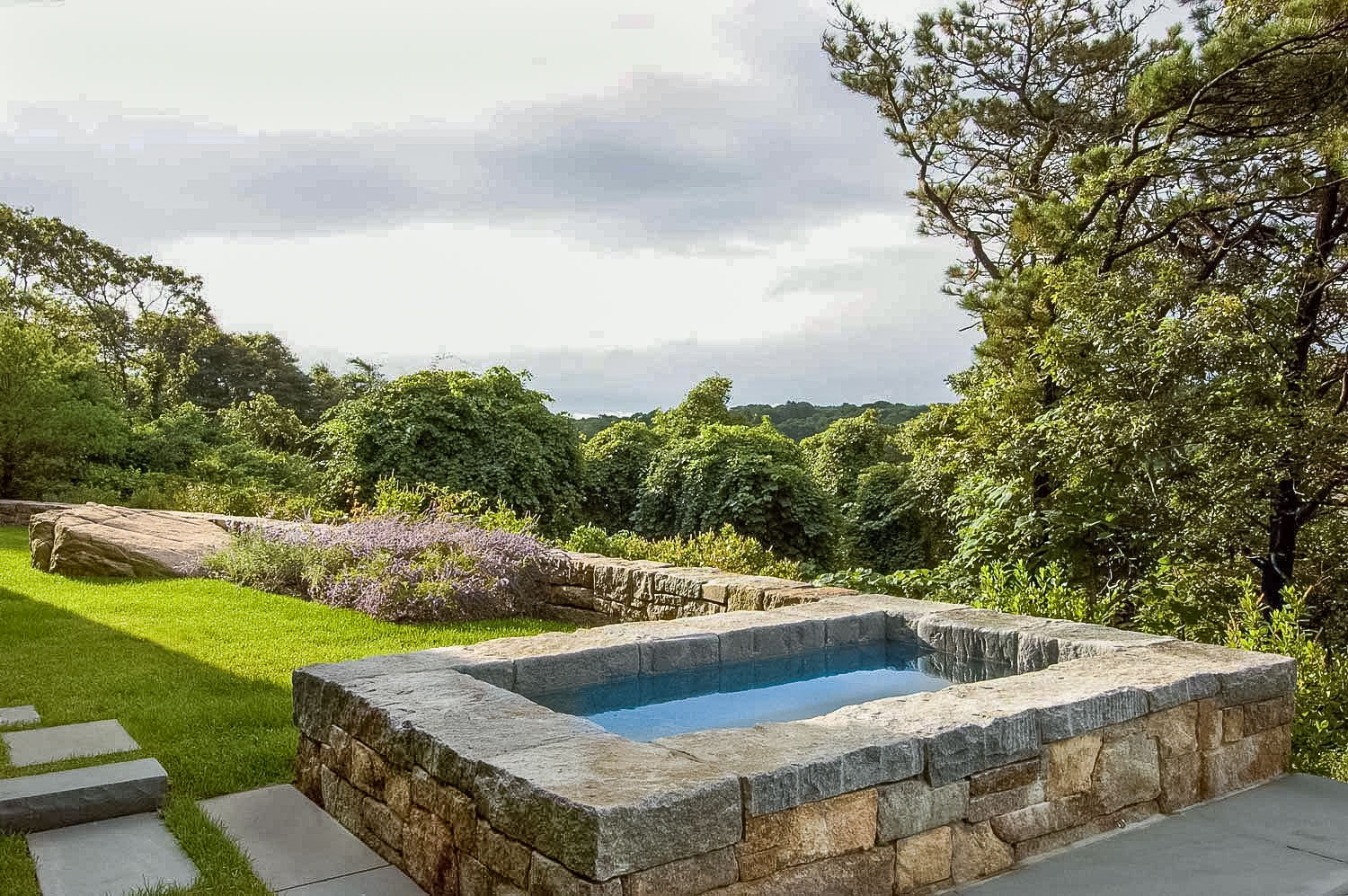 Stone Spa with Waterfront view on Cape Cod