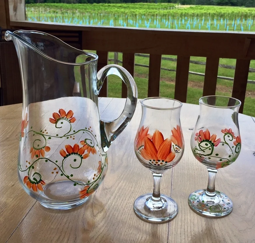 Flying Otter Winery    Sangria Party!     7-pc Sangria Set Painting Party