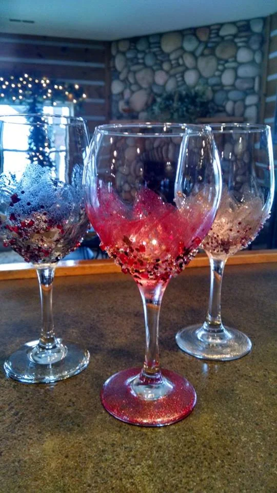 Chateau Tebeau Winery GLAM Wine Glass Painting Class