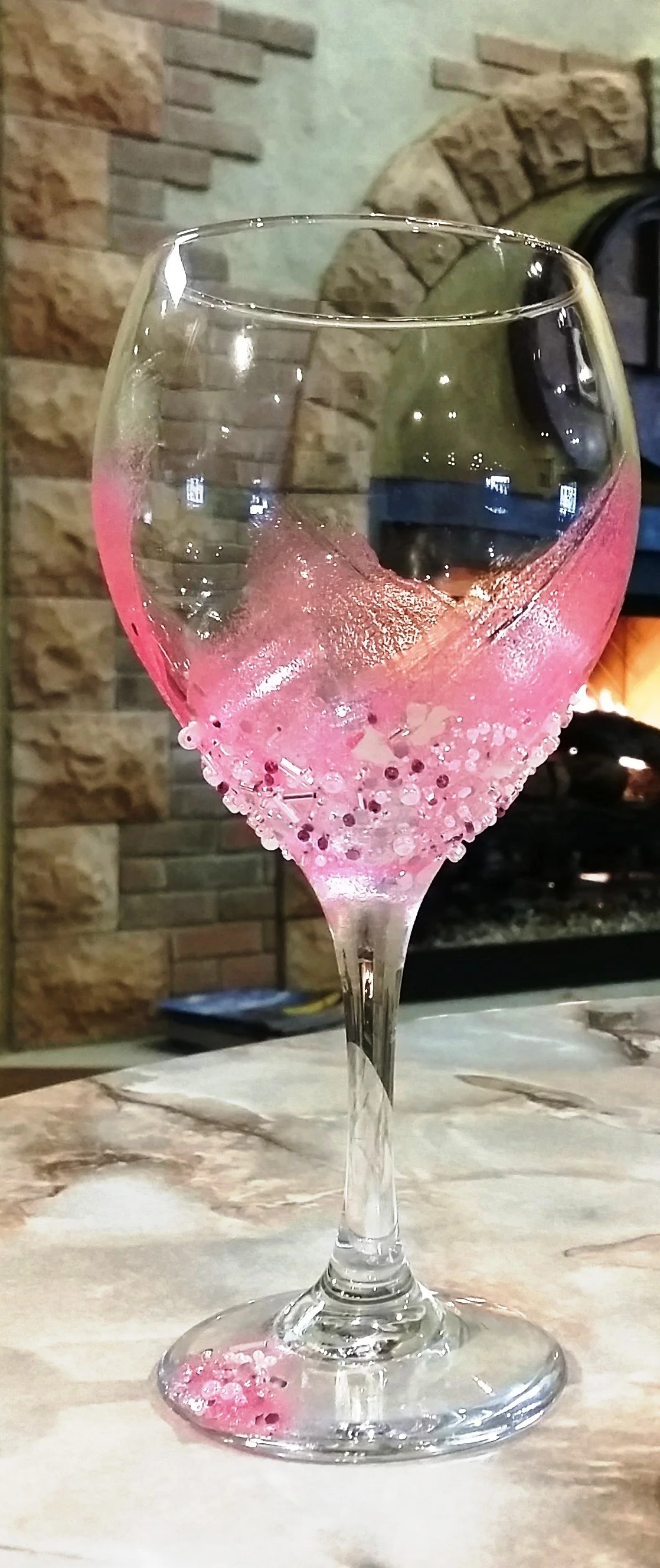 LONE OAK WINERY - GLAM Wine Glass Painting Party
