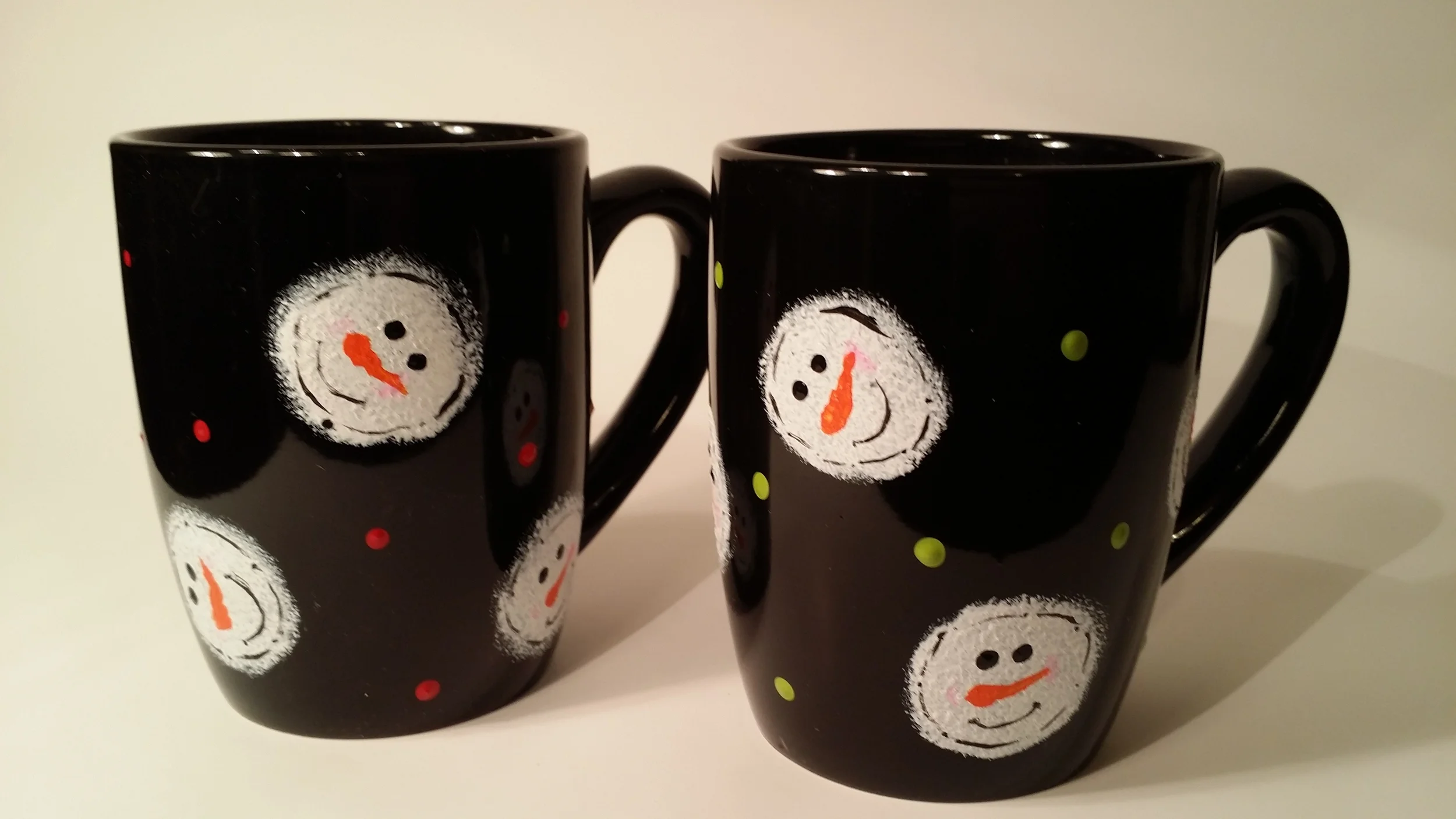 SABAIDEE COFFEE HOUSE - Snowman Coffee Mugs