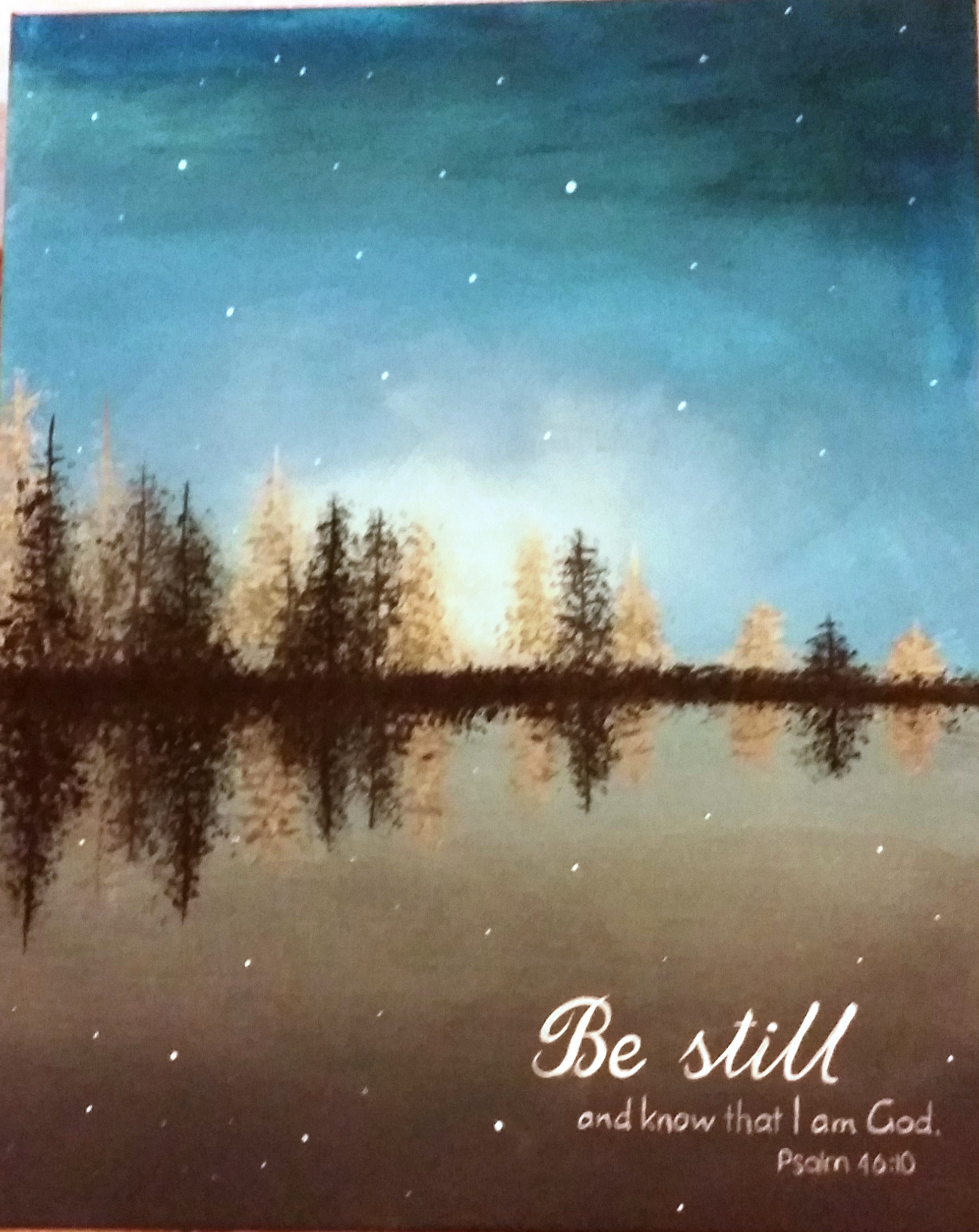 CHATEAU TEBEAU WINERY - Be Still Canvas Painting Class