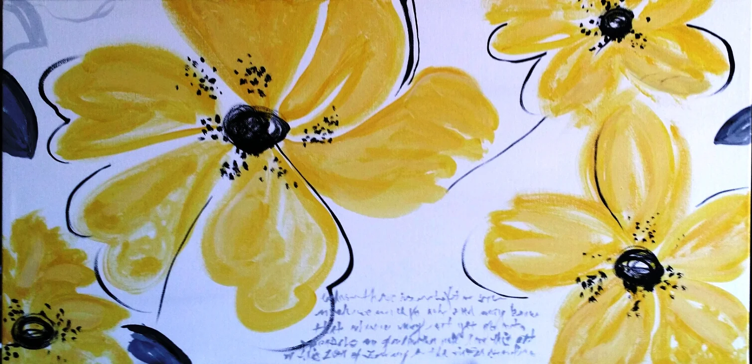 CORKS WINERY - Yellow Poppies Canvas Painting Class