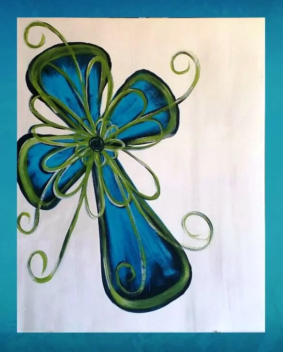 MATUS WINERY - Personalized Cross Canvas