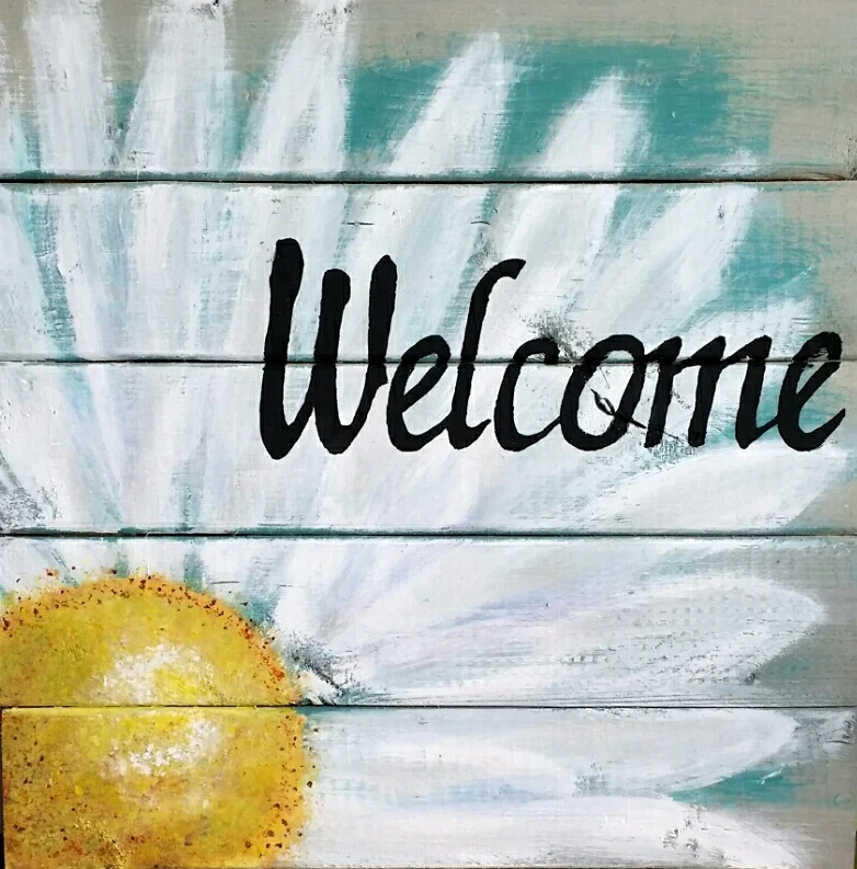 TIFFIN VFW - Wood Daisy Welcome
