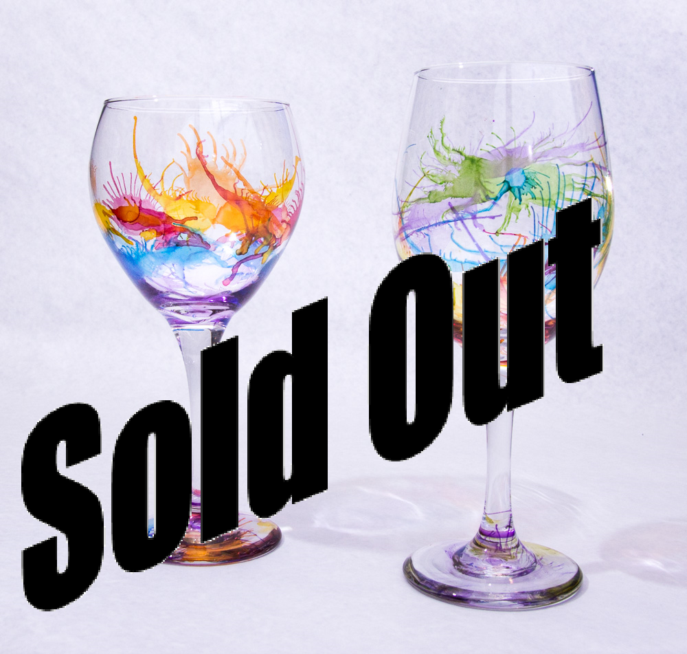 BYLER LANE WINERY - Abstract Art Wine Glass Class