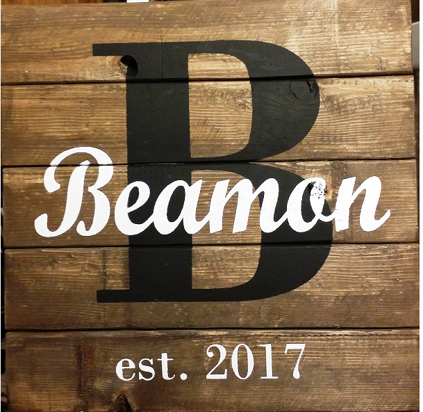 KNOTTY VINES - Personalized Family Name Wood