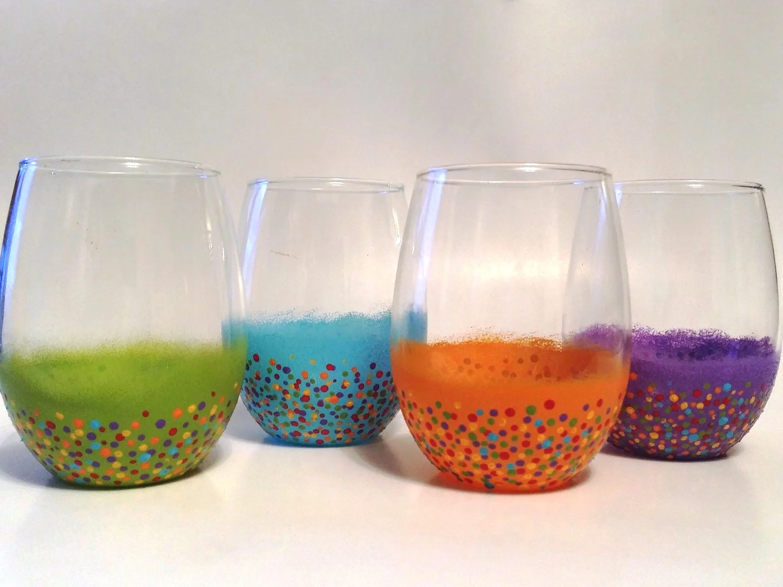 SYCAMORE LAKE WINE CO - Confetti Stemless Glass Set