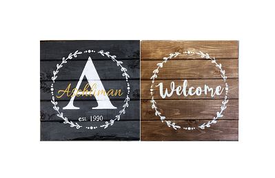 FLYING OTTER WINERY - Personalized Family Name Welcome