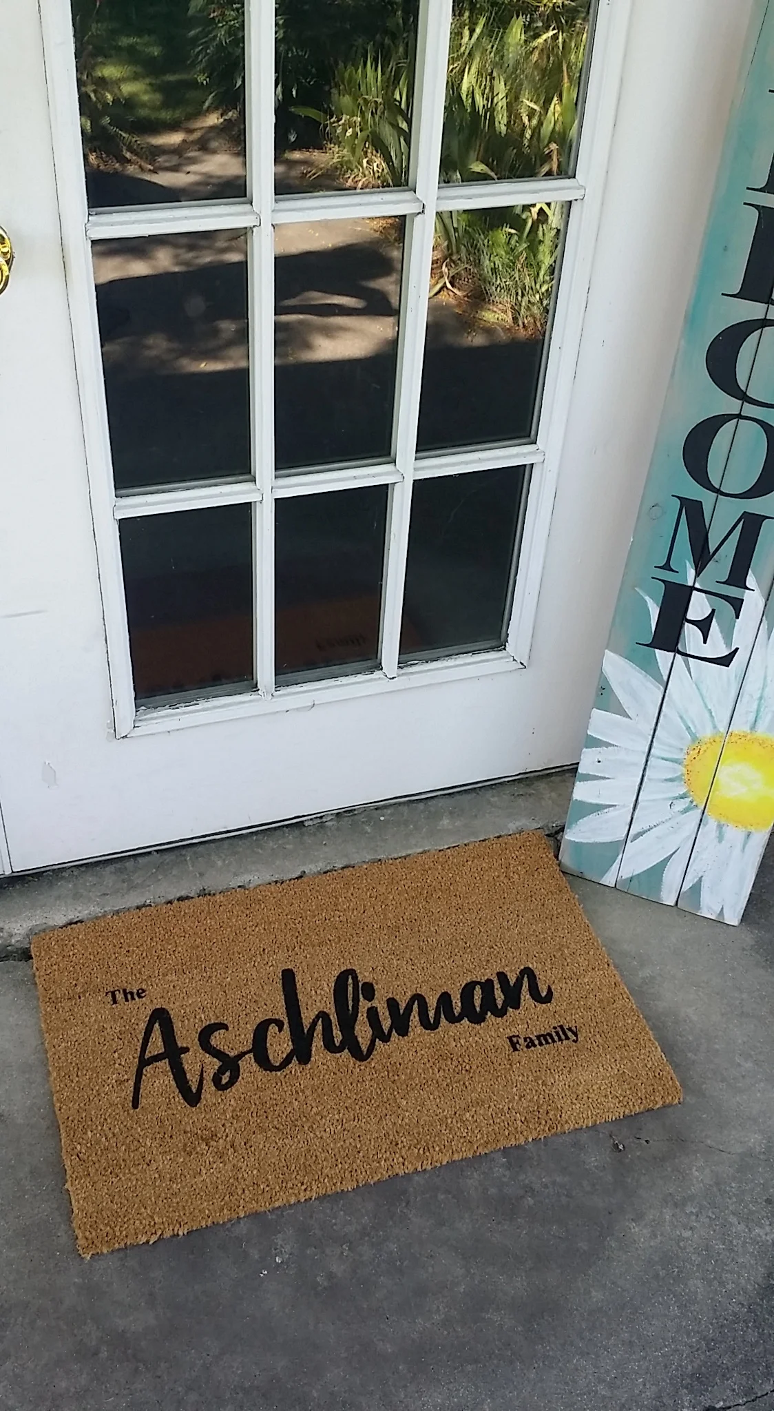 SYCAMORE LAKE WINERY - Personalized Welcome Mat