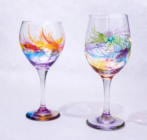 GILLIG WINERY - Abstract Art Wine Glass Class