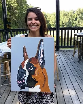 LEISURE TIME WINERY - Paint Your Pet Canvas Class