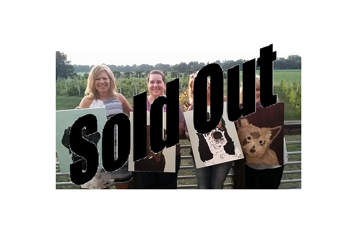 BYLER LANE WINERY - Paint Your Pet's Portrait Canvas Class