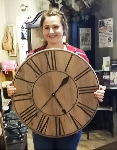 UPTOWN MARKET & CAFE - Farmhouse Clock Paint Class