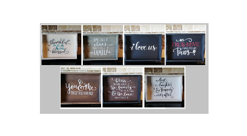 GILLIG WINERY - Farmhouse Tray Painting Class