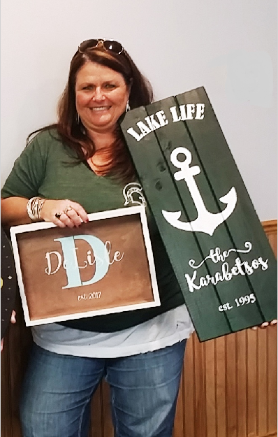 BRYAN, OHIO AM VETS - Farmhouse Trays or Personalized Anchor Pallet