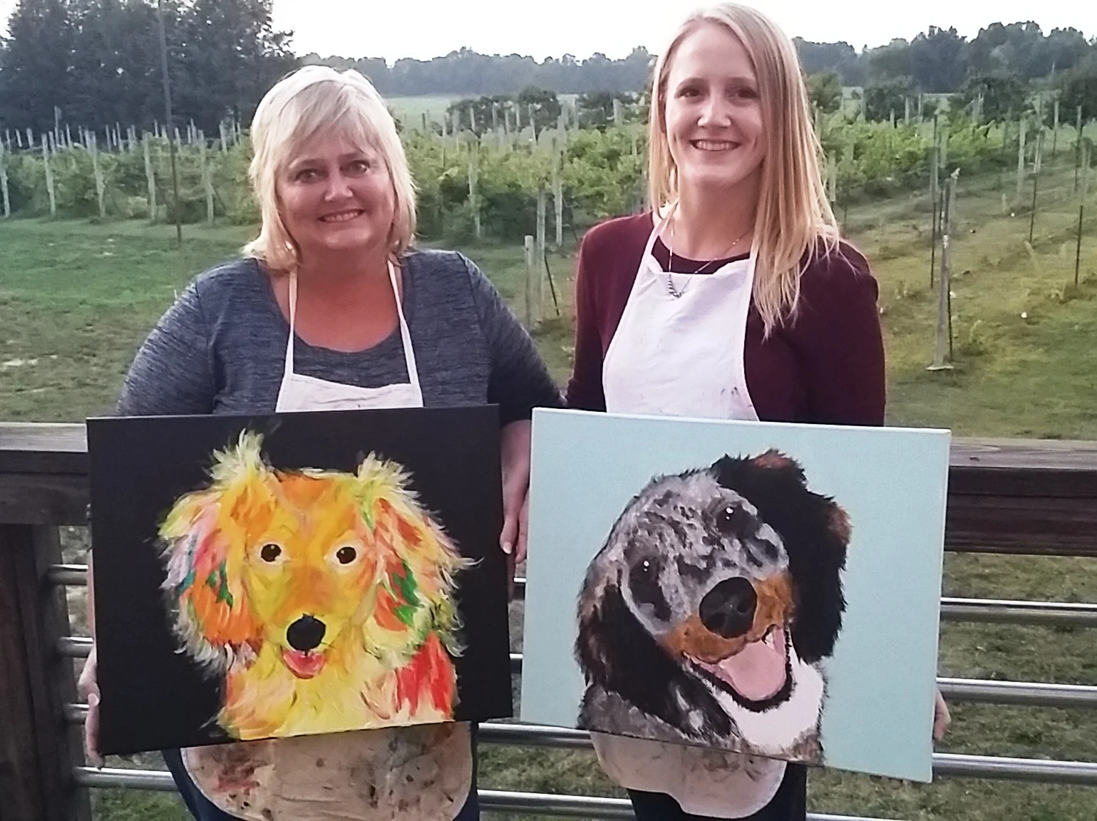 J. TREES CELLARS - Paint Your Pet's Portrait Canvas Class