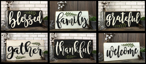 HARVEST COMMUNITY CHURCH - Inspirational Wood Plaques