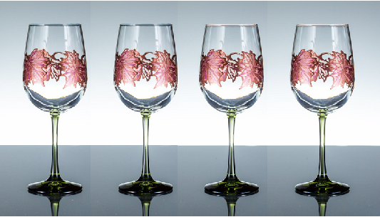 SANDHILL CRANE VINEYARDS - Autumn Leaves Wine Glass Class