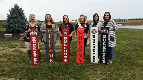 ST. ROSE CATHOLIC CHURCH - Fall or Football Welcome Sign Painting Class Fundraiser