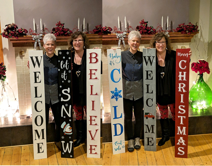 LEISURE TIME WINERY - Winter Sign Painting Class